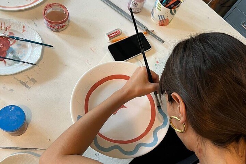 Create your Italian souvenir at a potter's studio