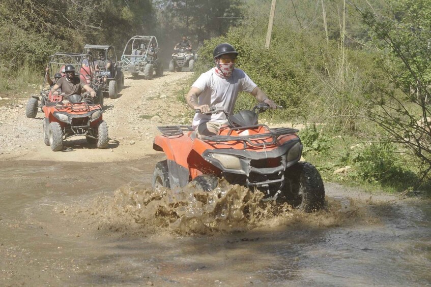 Picture 4 for Activity Alanya Quad Safari: Ride Through Forest and River