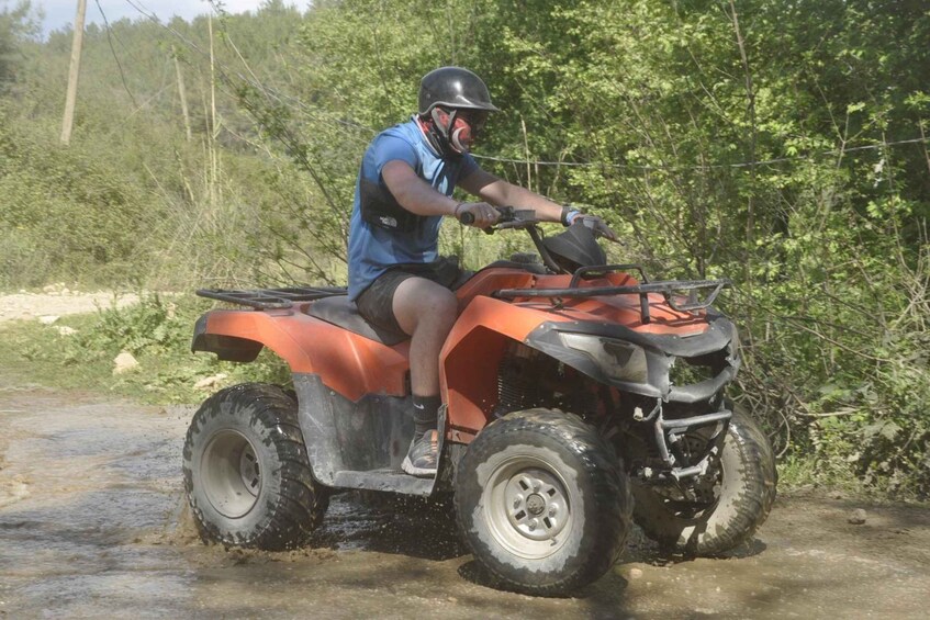 Picture 3 for Activity Alanya Quad Safari: Ride Through Forest and River