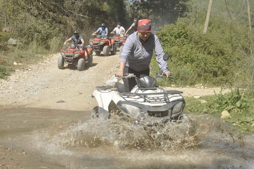 Picture 5 for Activity Alanya Quad Safari: Ride Through Forest and River