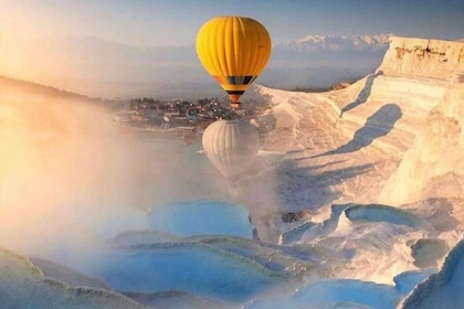 Pamukkale balloon tour, options from Antalya, Alanya, Side