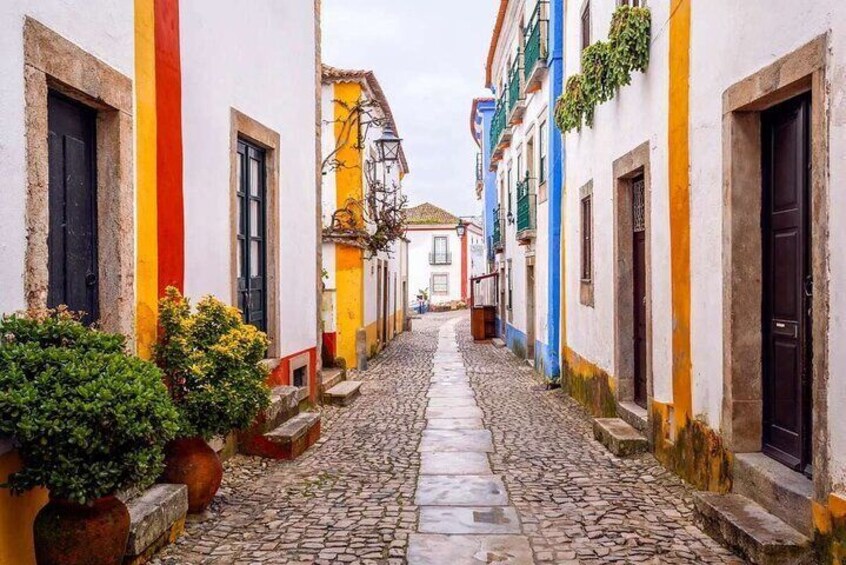 Tour from Lisbon at Obidos together with Nazare and Fatima