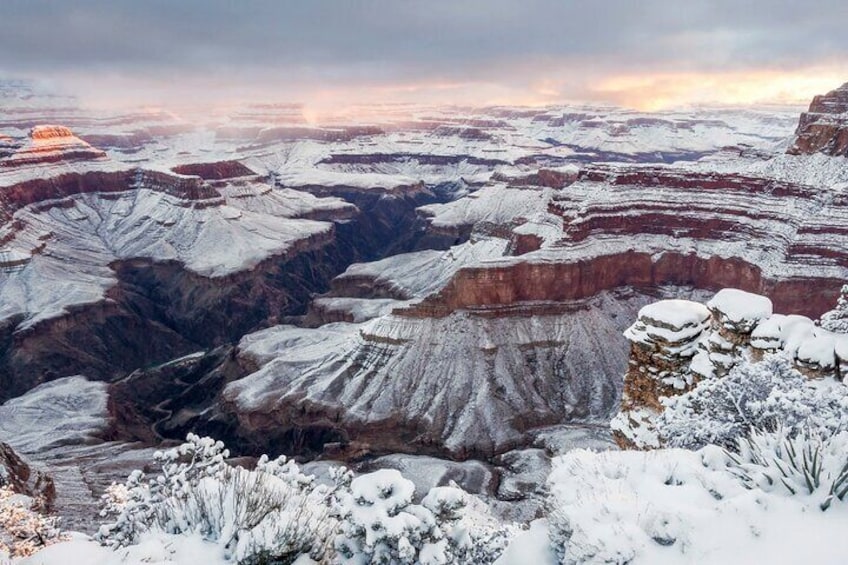 Private Grand Canyon West Rim Tours in a New Tesla from Las Vegas