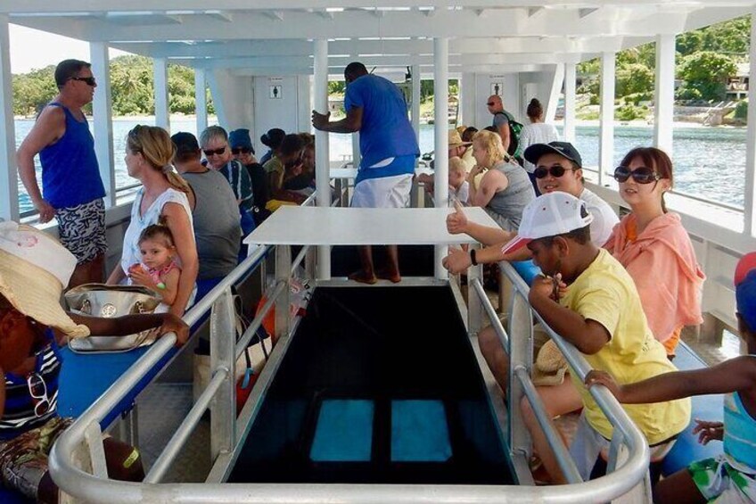 Glass Bottom Boat and Snorkeling Harbour Tour