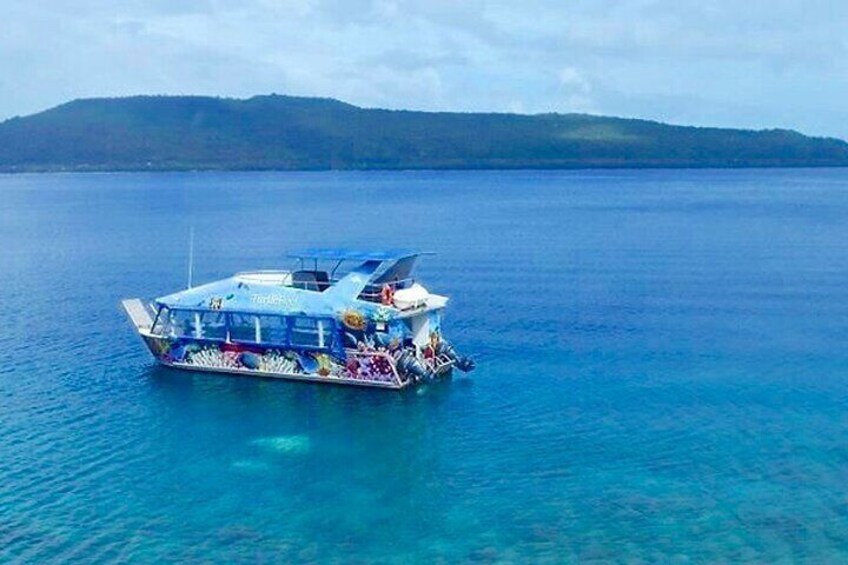 Glass Bottom Boat and Snorkeling Harbour Tour