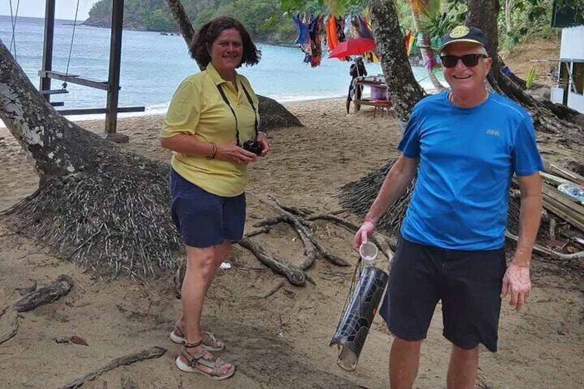 Full Day Tour in Tobago Island with Lunch 