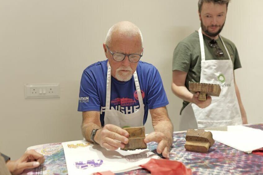 Artisanal Block Printing Workshop in Jaipur