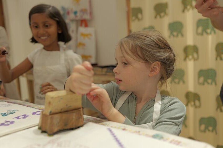 Block Printing Workshop at Studio Berõ