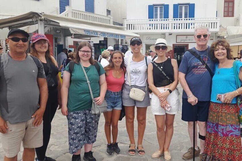 Small Group Mykonos Town Tour for Cruise Passengers Highlights