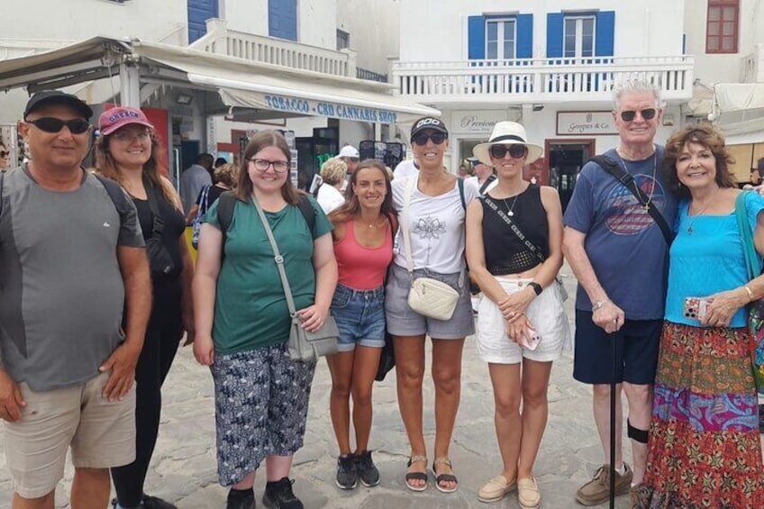 Small Group Mykonos Town Tour for Cruise Passengers Highlights