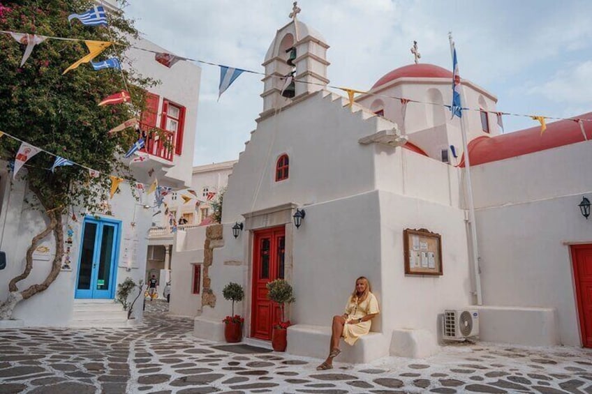 Small Group Mykonos Town Tour for Cruise Passengers Highlights