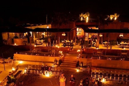 From Marrakech: Agafay Desert Camel Ride experience Dinner show