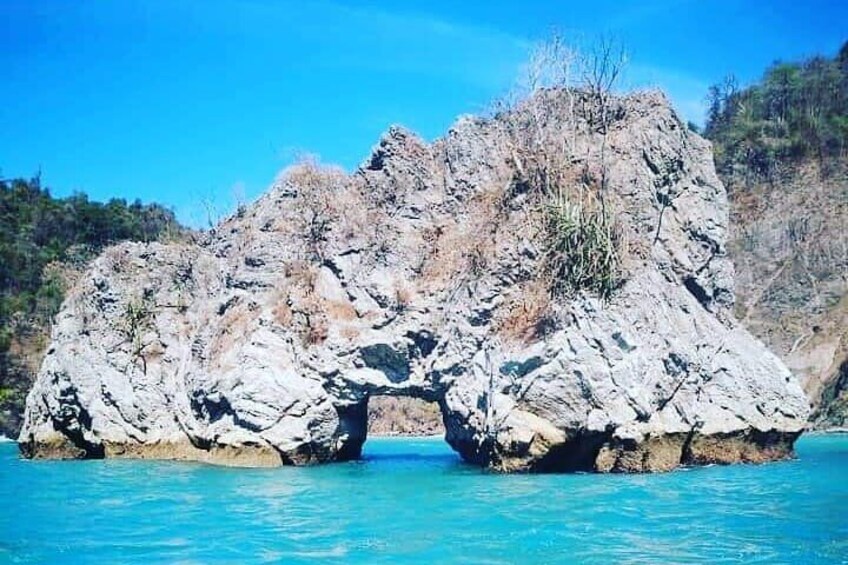 Curu Wildlife Refuge and Tortuga Island from Tambor