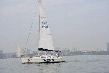 Yachting Adventure Amidst Mumbai's Coastal Charm on MidSize Yacht