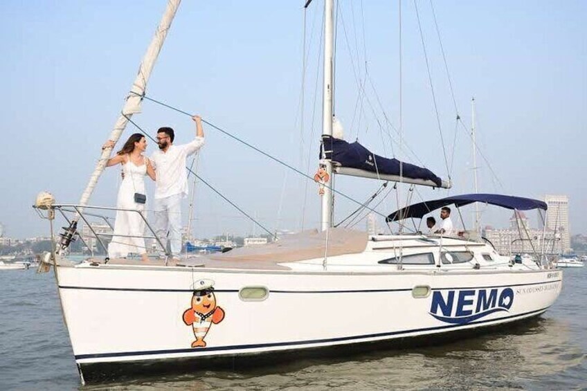 Yachting Adventure Amidst Mumbai's Coastal Charm on Premium Yacht