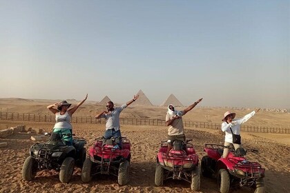 Quad Bike ATV Tour at Pyramids Desert