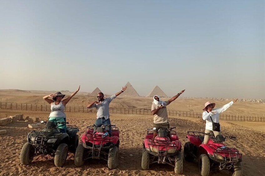 Quad Bike ATV Tour at Pyramids Desert