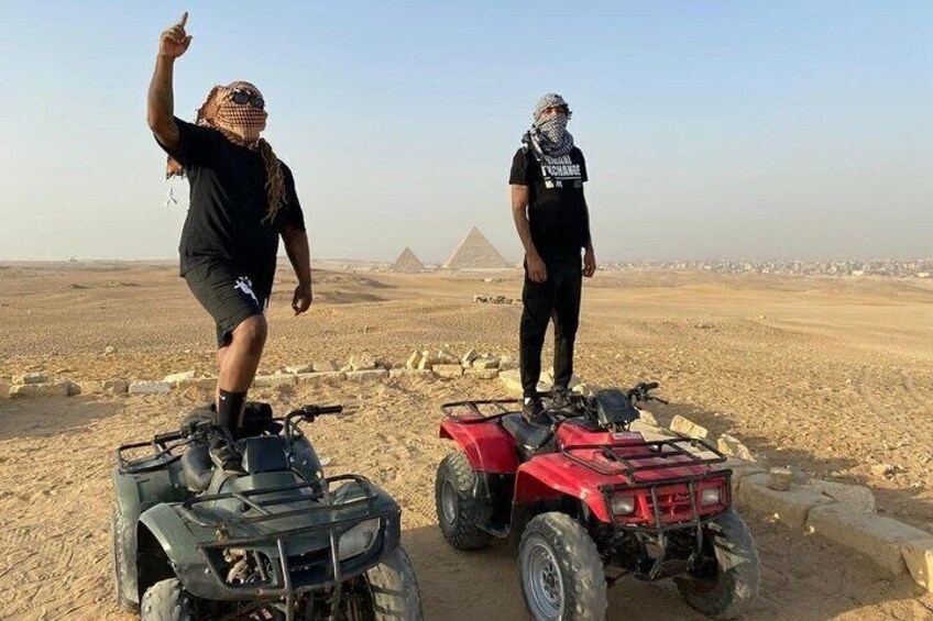 Quad Bike ATV Tour at Pyramids Desert 