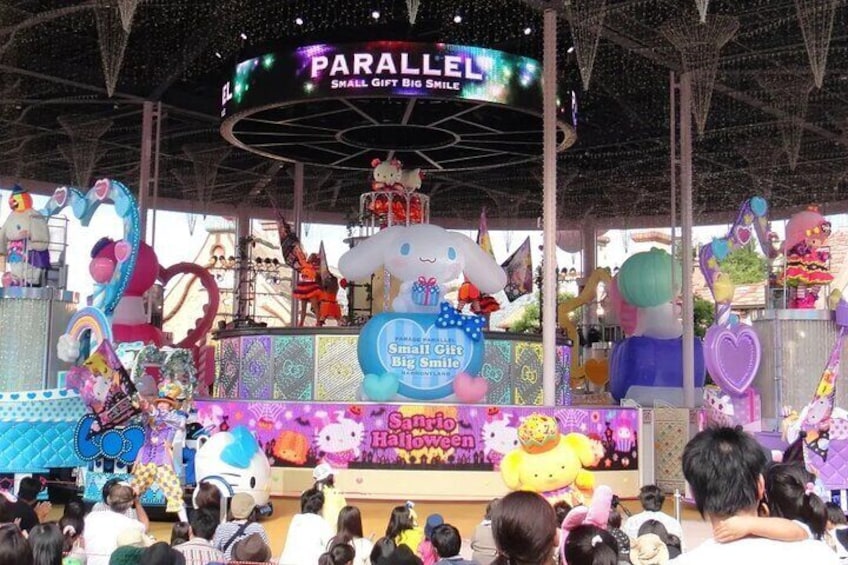Watch multiple Sanrio-themed shows perfect for family fun