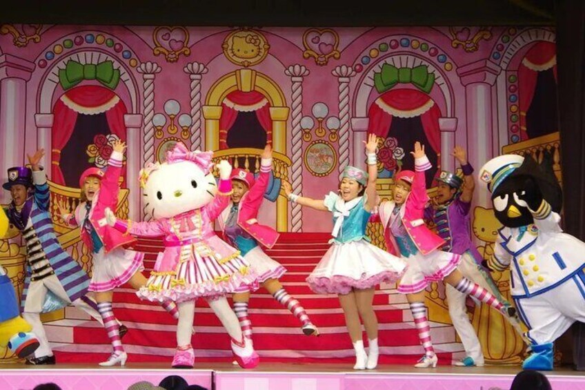 Sing and dance with your favorite Sanrio characters