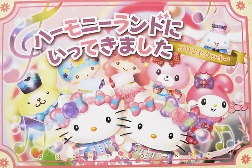 Have fun in this theme park with the Sanrio characters