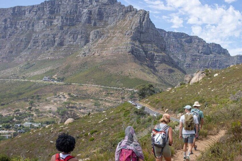 Coastline Mountain to Sea Walking Adventure Tour in Cape Town