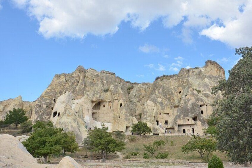 Göreme Open Air Museum - view of the complex from outside