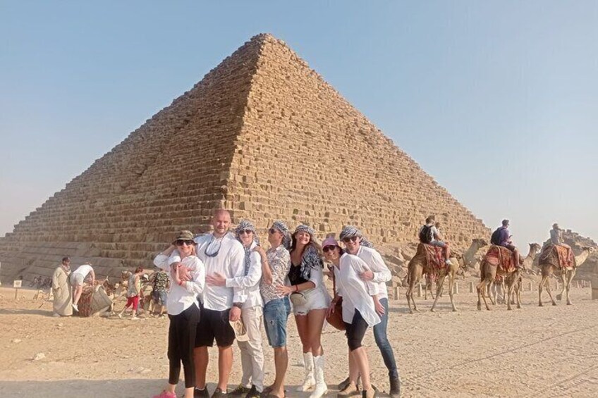 Pyramids and Museum Small Group Tour by Van From Hurghada