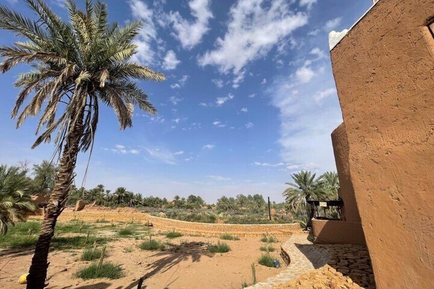 A farm inside Ushaiger heritage village.