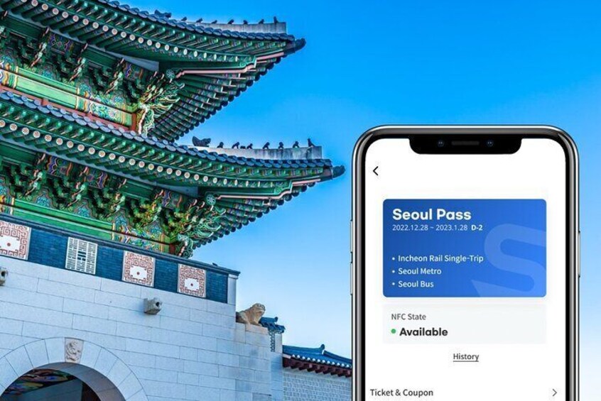 SEOUL Mobile Public Transport Card for Subway and Bus