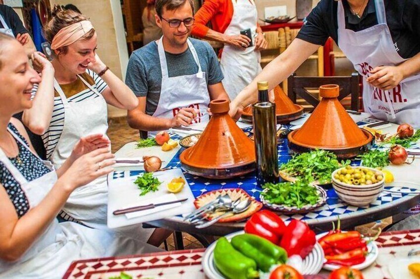 Authentic Moroccan Cooking Class in Agadir with Hotel Pickup