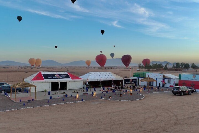 Balloon Ride with Berber Breakfast in Marrakech