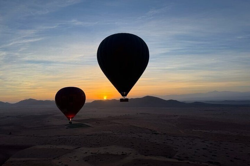 Ballooning in Marrakech: Transport and Breakfast Included