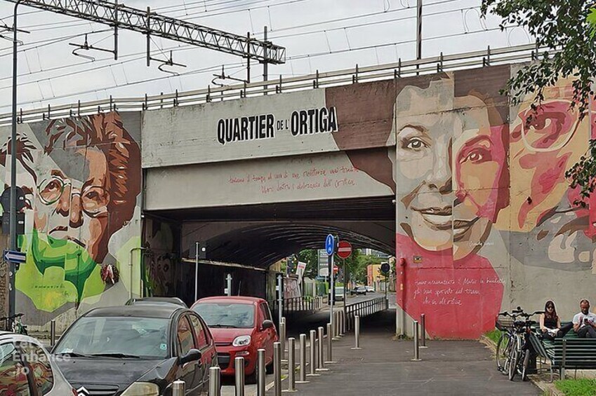 Open Air Museum and Street Art Tour of Ortica in Milan