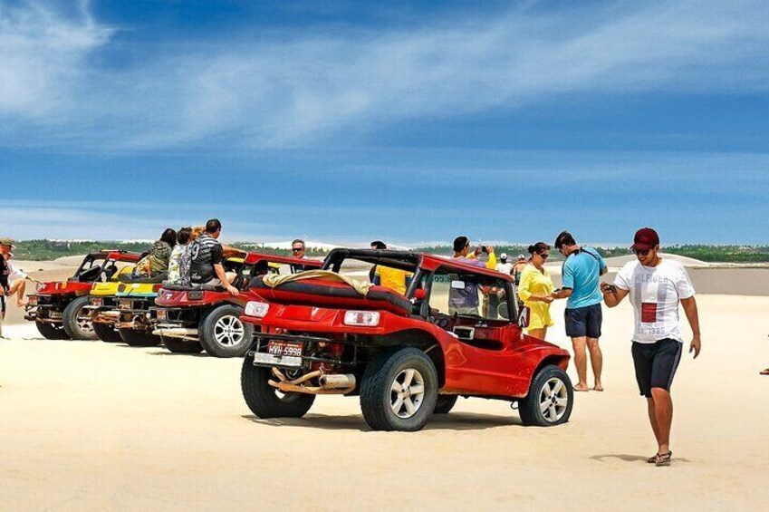 Buggy in the dunes