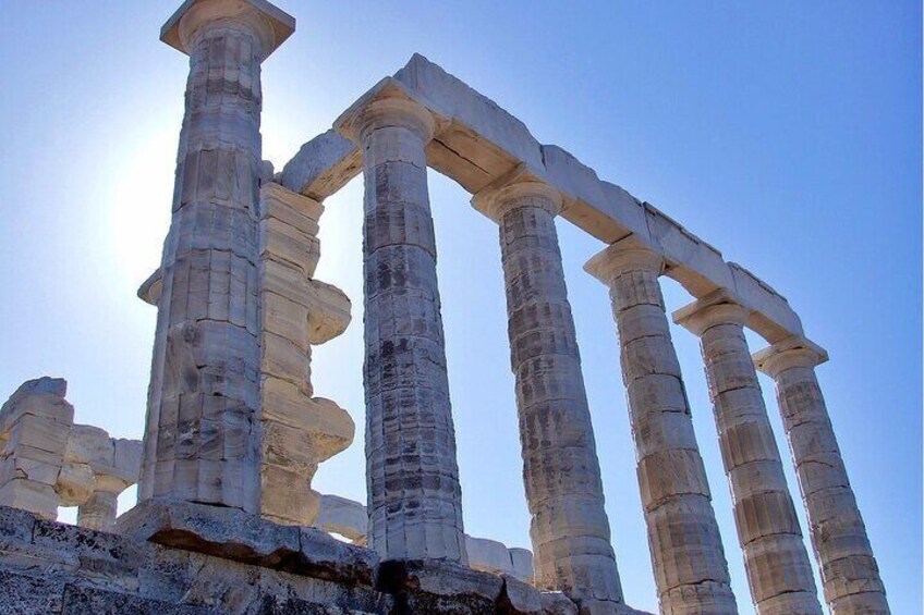  Private Sightseeing Tour to Sounio and the Temple of Poseidon 