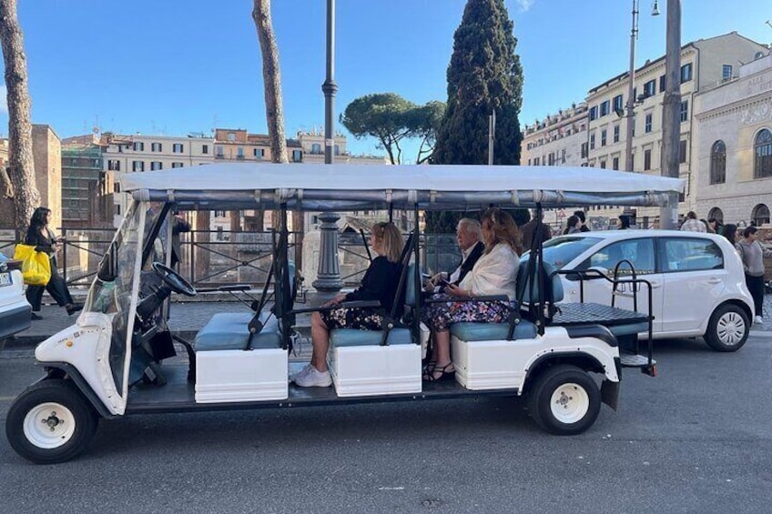 Rome Golf Cart Tour