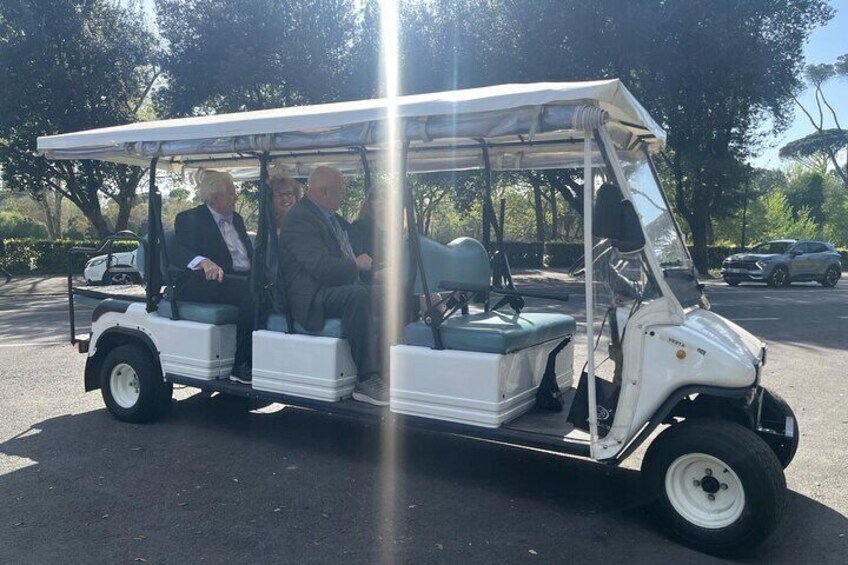 Rome Golf Cart Tour