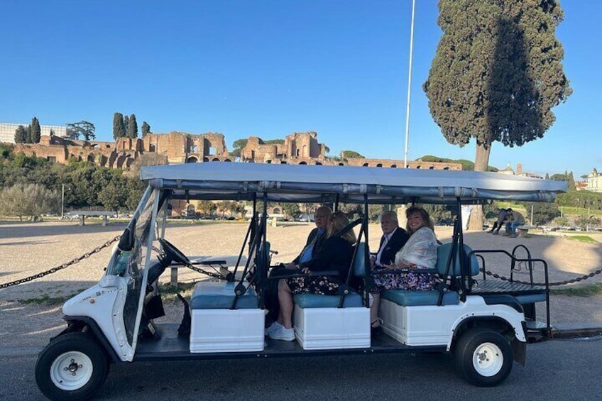 Rome Golf Cart Tour