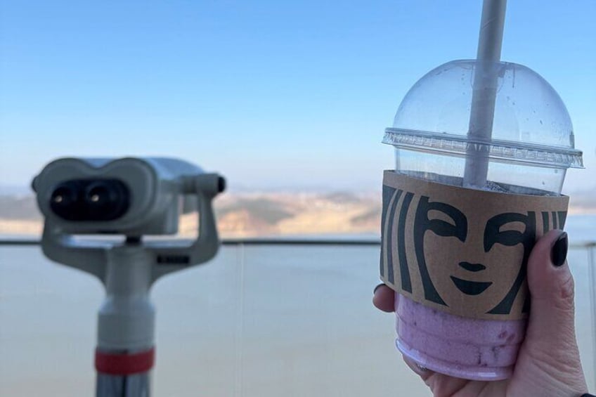 Closest Starbucks to DMZ with North Korea View & Observatory