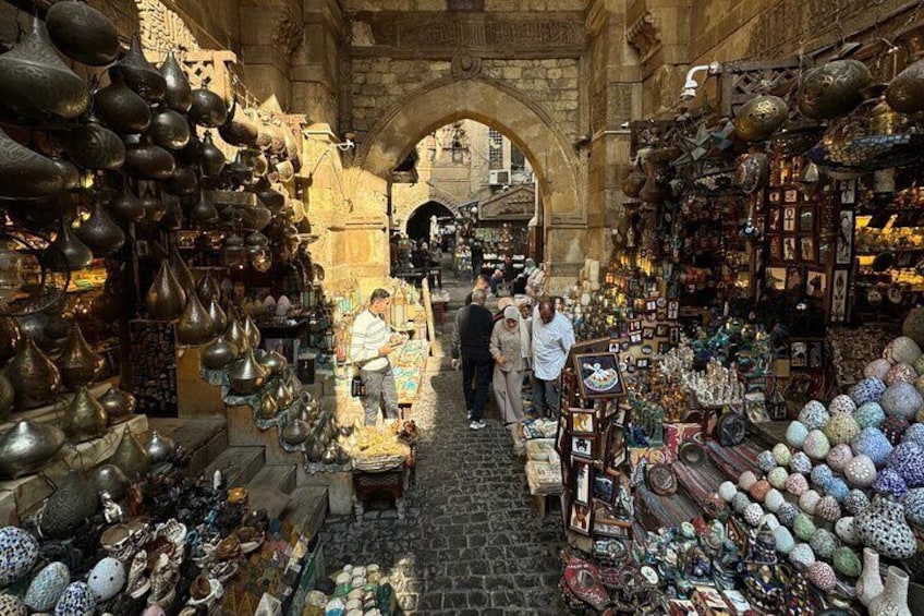 Grand Egyptian Museum, Giza Pyramids and Khan Elkhalili Market