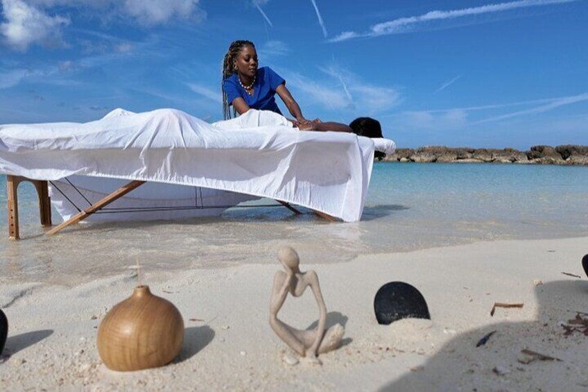 Experience the best beachfront massage in Nassau