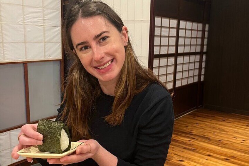 Takayama Onigiri Rice Ball and Miso Soup Making