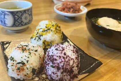 Takayama Onigiri Rice Ball and Miso Soup Making