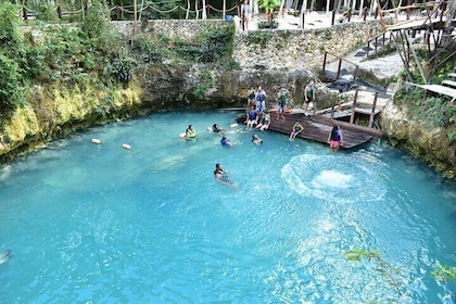 Adrenaline Tour quad bike Cenote And Zipline