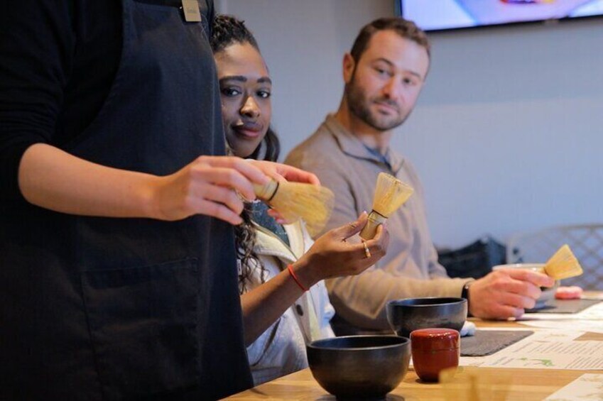 【New Open!】Matcha Making Tokyo! Japanese Sweets Set in Asakusa!