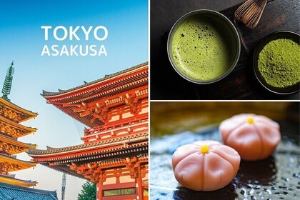 【New Open!】Matcha Making Tokyo! Japanese Sweets Set in Asakusa!