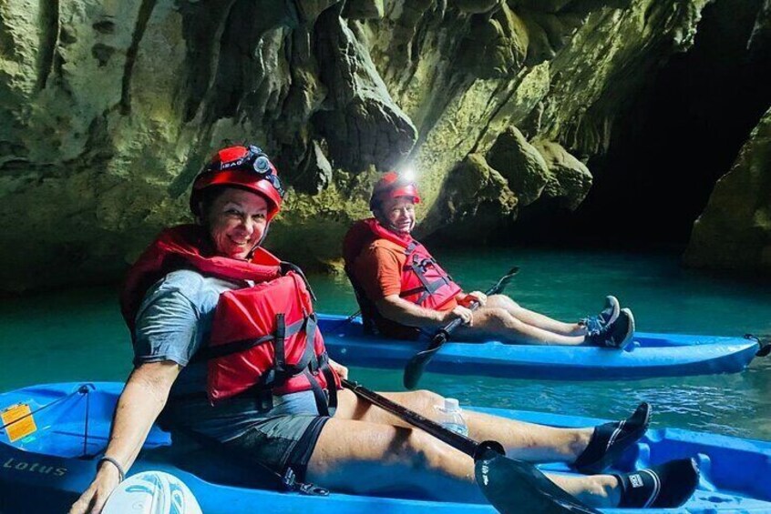 7 miles cave kayaking and zipline combo