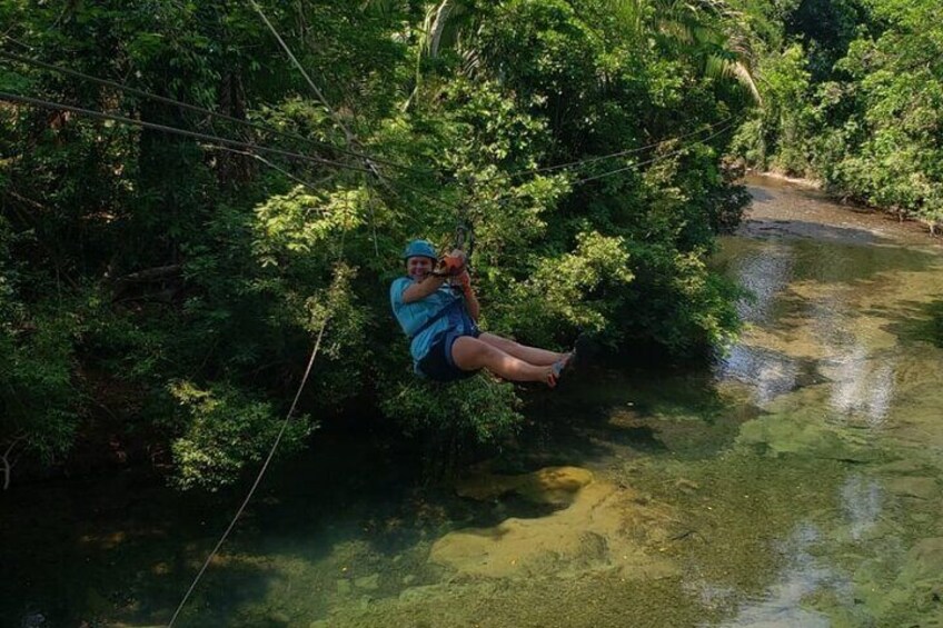 7 miles cave kayaking and zipline combo
