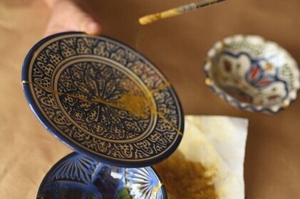 Modern Kintsugi Workshop with Moroccan Ceramics